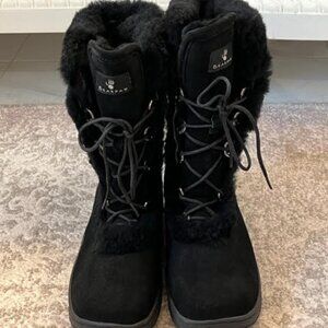 BearPaw Lace-up Shearling Boots, NWOT